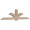Ekena Millwork Redmond Smooth Timber Gable Bracket, Douglas Fir, 108"W x 27"H x 5 1/2"D x 5 1/2"F, 6/12 Pitch GBW108X27X0606RED00SDF - alternate 2